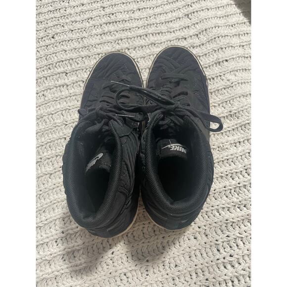 Nike Blazer Mid Premium SE Quilted Sneakers Womens US 11 EU 43 Black 857664 001 - Picture 8 of 11